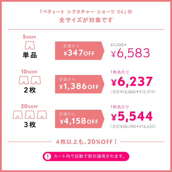 ベア ペティート シグネチャー ショーツ 04