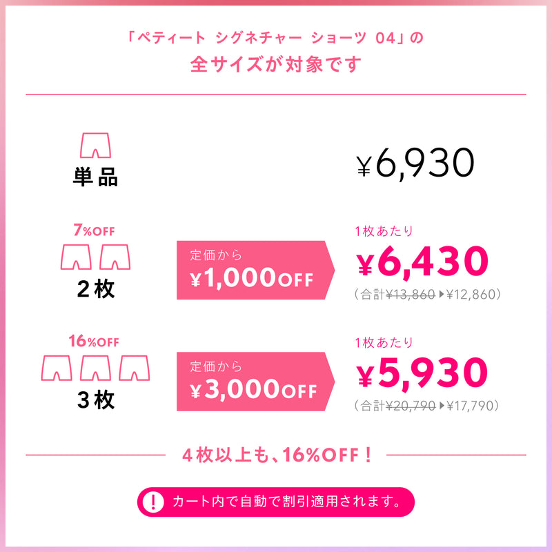 ベア ペティート シグネチャー ショーツ 04