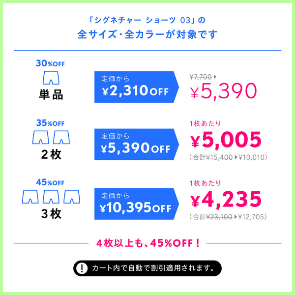ベア シグネチャー ショーツ 03