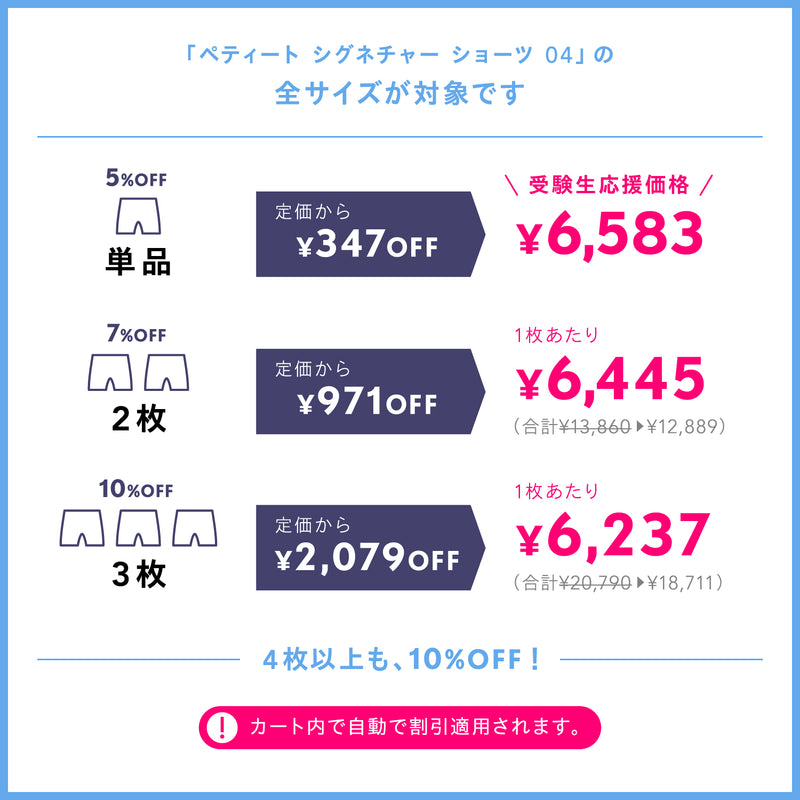 ベア ペティート シグネチャー ショーツ 04